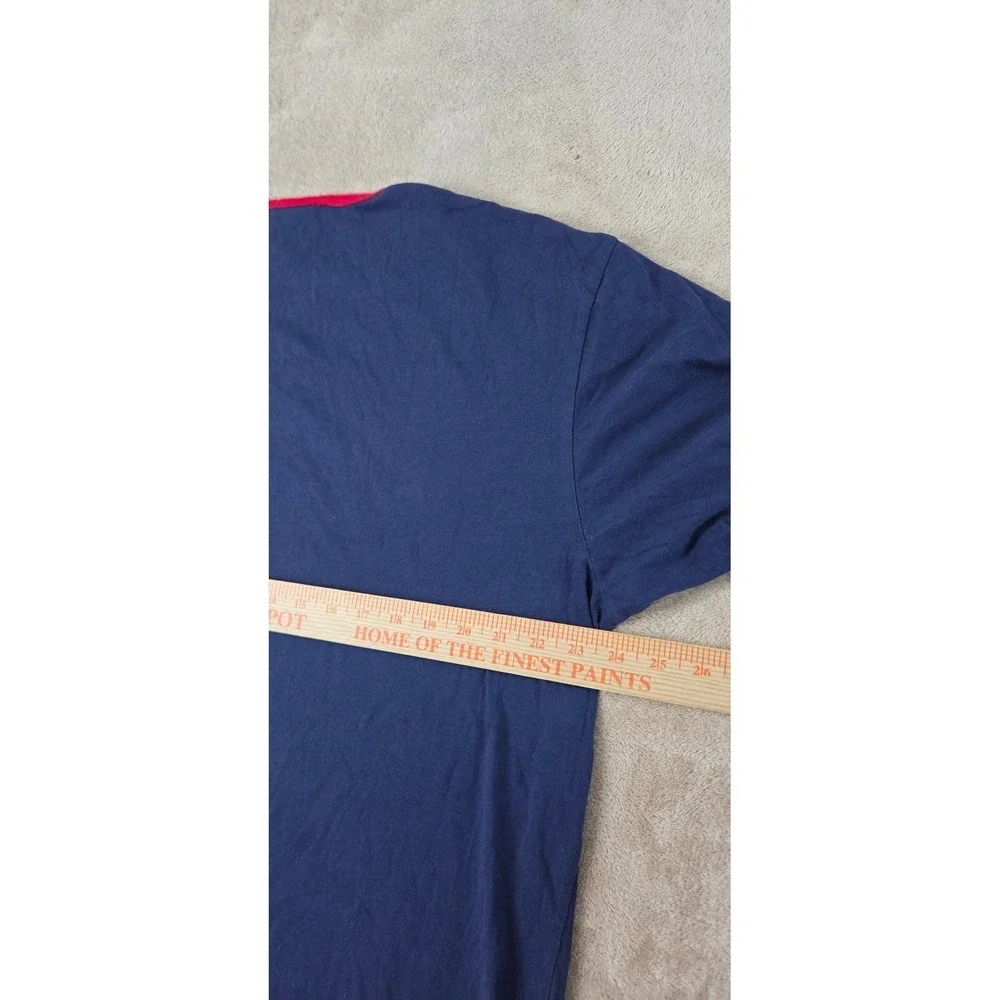 Vintage Polo Ralph Lauren RLPC T-Shirt Mens XL New York USA flag Short Sleeve